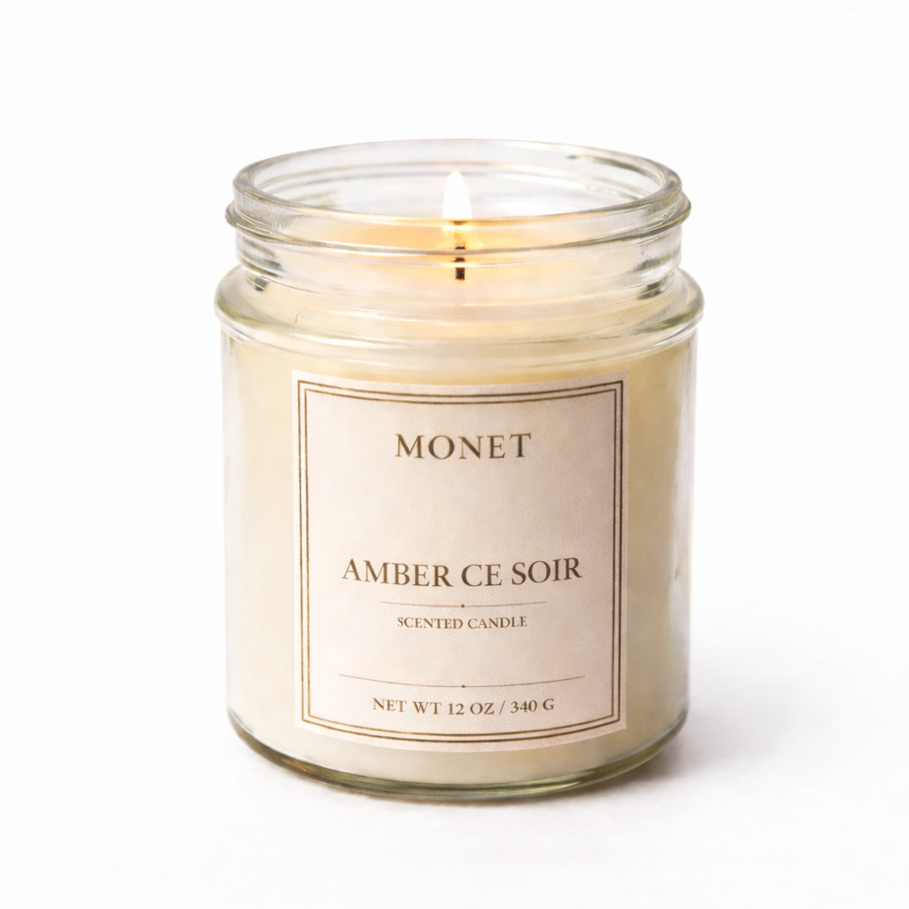 Amber Ce Soir MONET Reserve Collection Candle