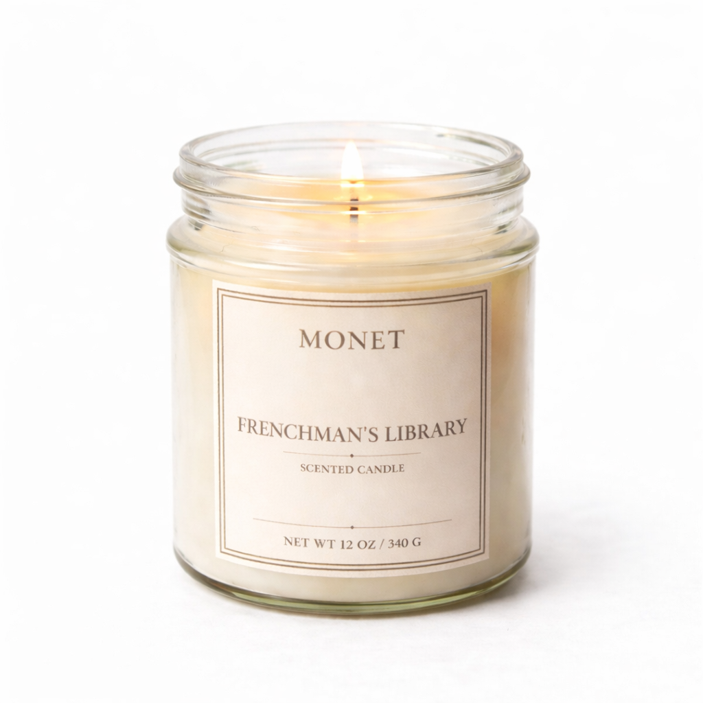 Frenchman's Library MONET Reserve Collection Candle