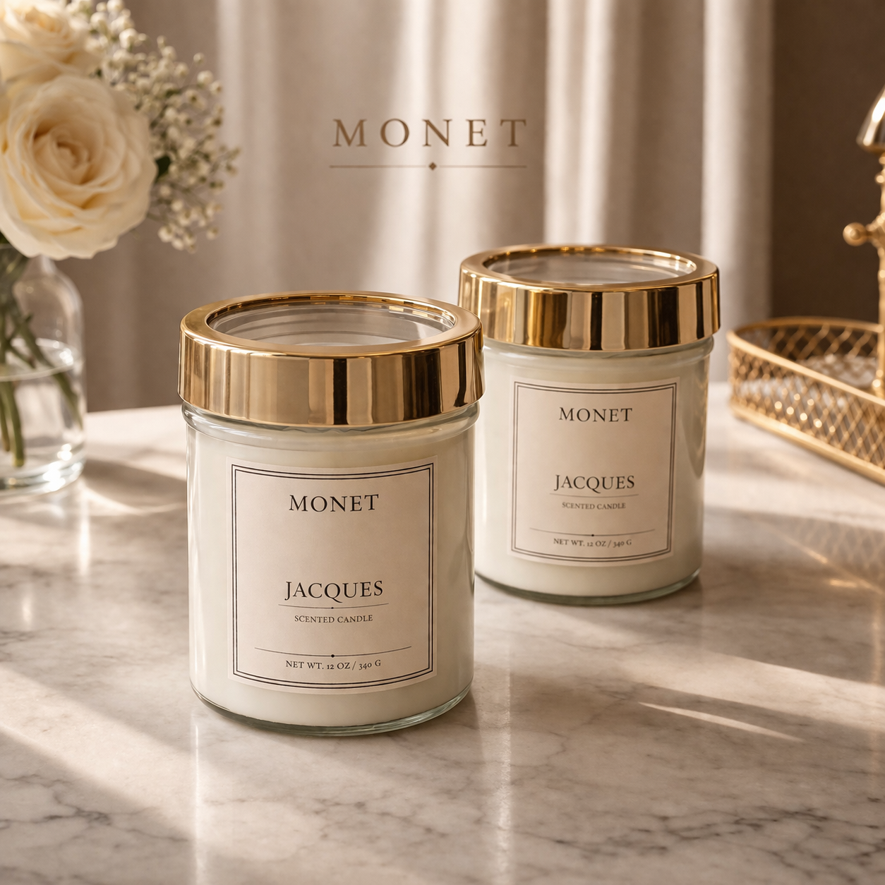 Jacques MONET Reserve Collection Candle